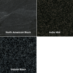 Black Granite Comparison